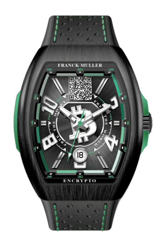 FRANCK MULLER, 41MM, FREE THE MONEY.FREE THE WORLD