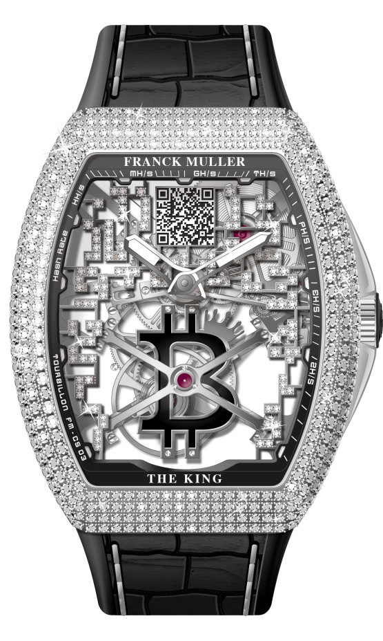 "THE KING" White Gold Edition