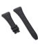 Extra Strap V38, Black Alligator, Black Stitching